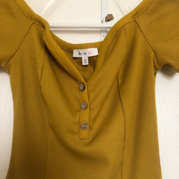 Mustard Bodysuit - Picture 2 of 2